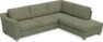 Friday - 2,5-sits soffa med divan höger - Vit