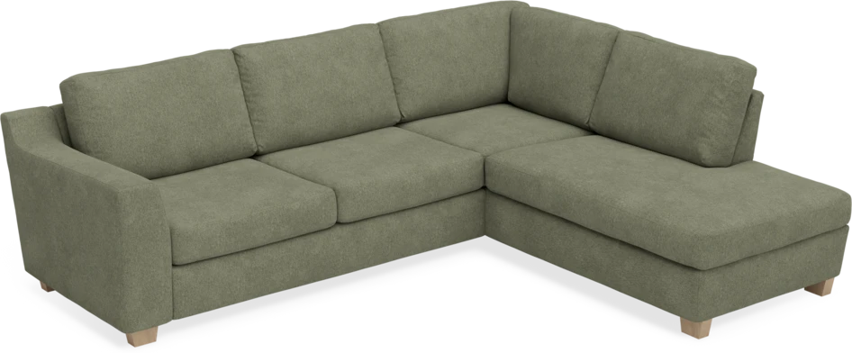 Friday - 2,5-sits soffa med divan höger - Vit