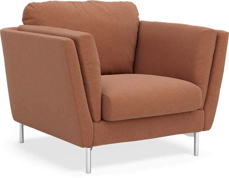 Madison Lux - Fåtölj, 70 cm - Orange