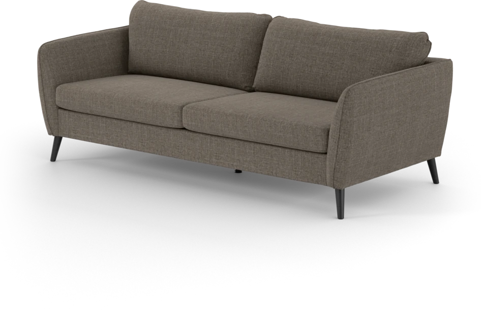 County - 2,5-sits soffa - Brun
