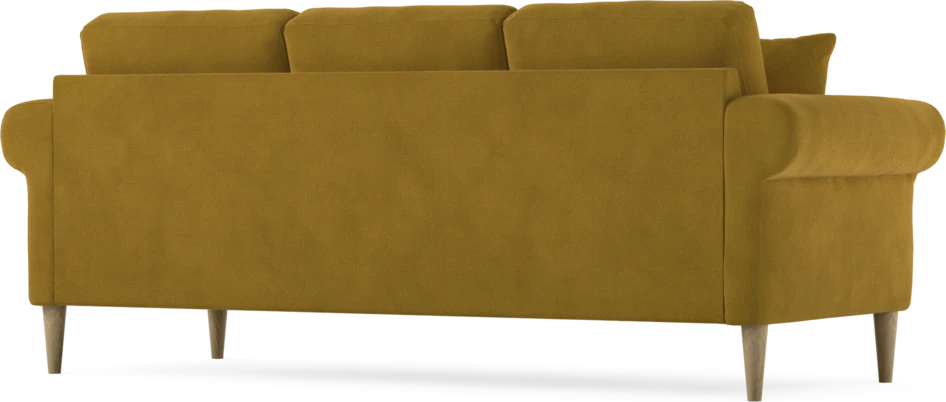 Eden - 3-sits soffa - Gul