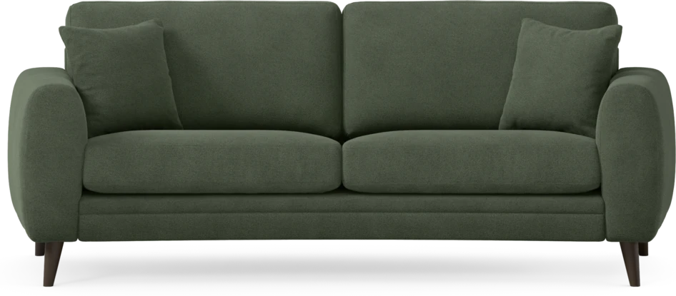 Eden - 2,5-sits soffa svängd - Grön