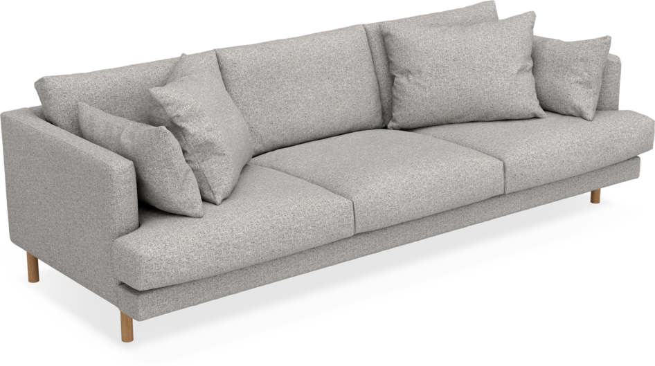 Harper - 4-sits soffa - Vit