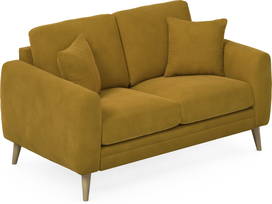 Eden - 2-sits soffa - Gul