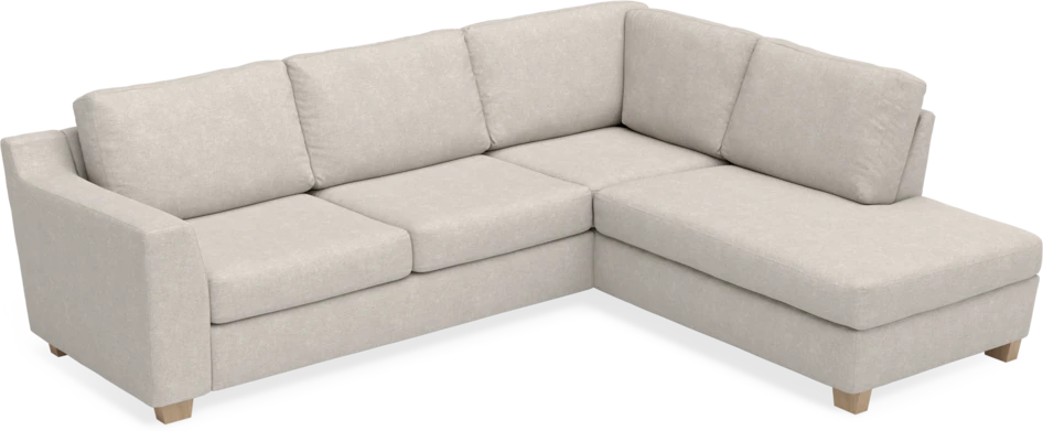 Friday - 2,5-sits soffa med divan höger - Grå