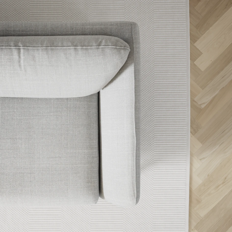 Madison - 2-sits soffa med divan vänster och schäslong höger - Grå