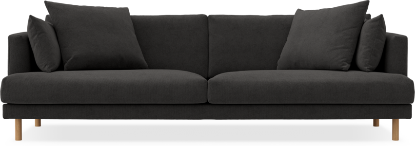 Harper - 4-sits soffa - Grå