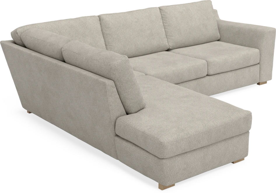 Friday - 2,5-sits soffa med divan vänster - Beige