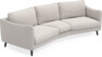 Madison - 3-sits soffa svängd, 90 cm - Grå