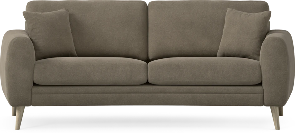 Eden - 2,5-sits soffa svängd - Beige