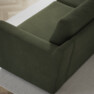 Friday - 3-sits soffa med divan vänster och schäslong höger - Grön