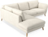 Madison Lux - 2-sits soffa med divan vänster - Vit