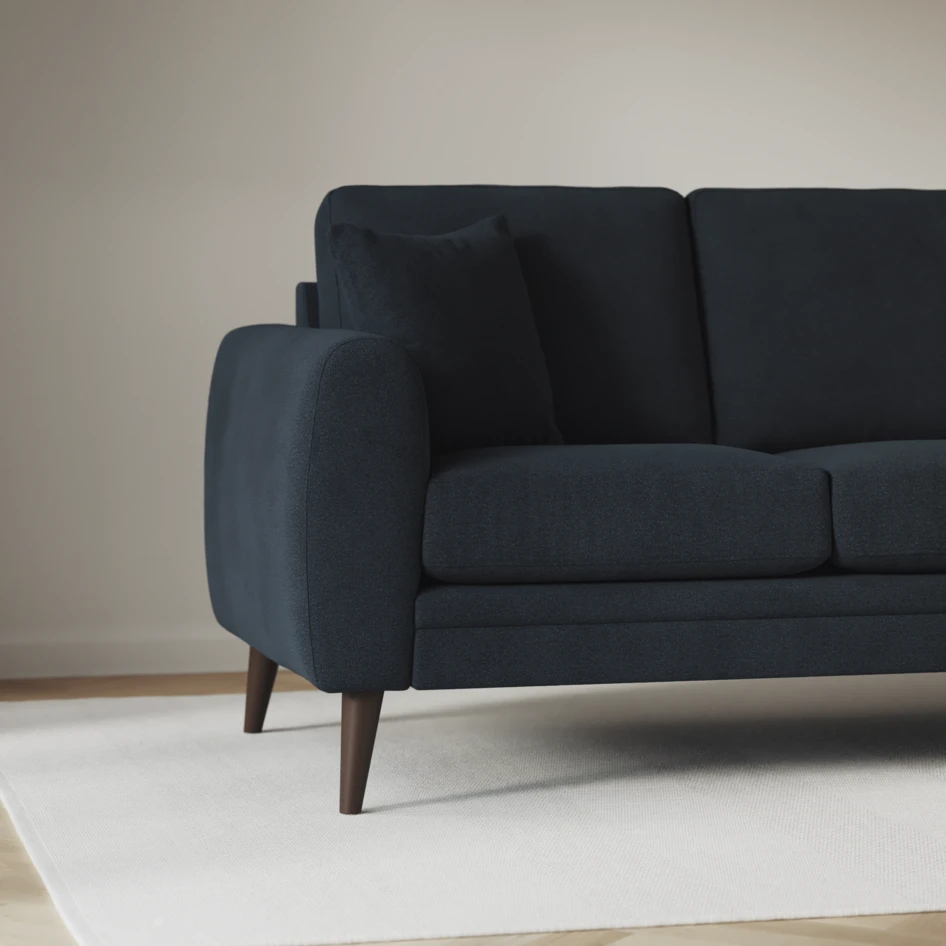 Eden - 2,5-sits soffa svängd - Blå