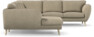 Madison - Hörnsoffa med schäslong vänster - Beige