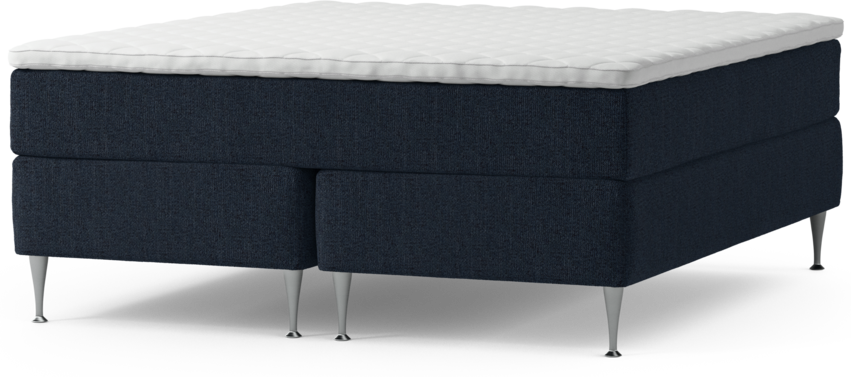 Delux Exclusive - Kontinentalsäng, dubbelsäng med bäddmadrass och sängben