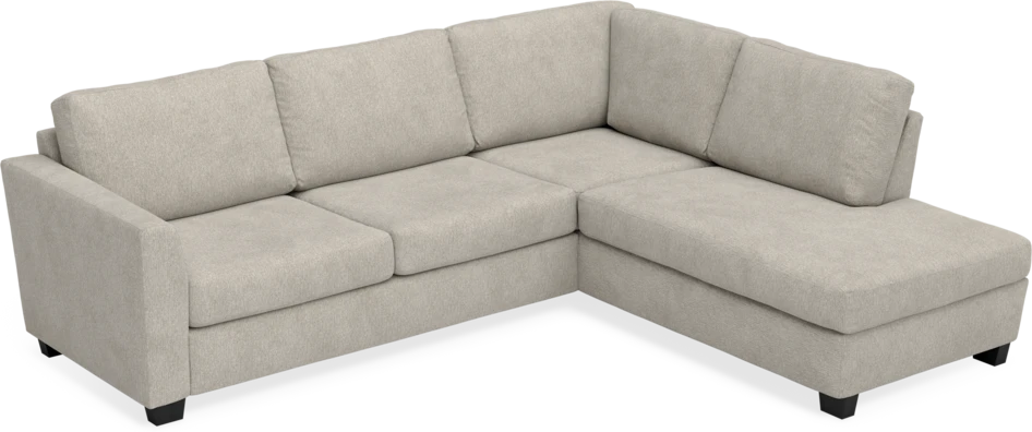 Friday - 2,5-sits soffa med divan höger - Beige