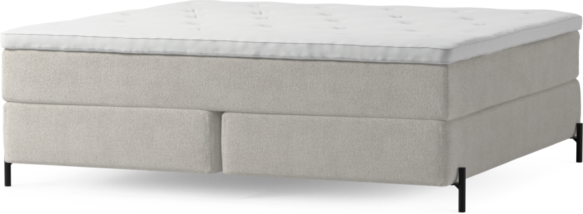 Delux Dream - Kontinentalsäng, dubbelsäng med bäddmadrass och sängben