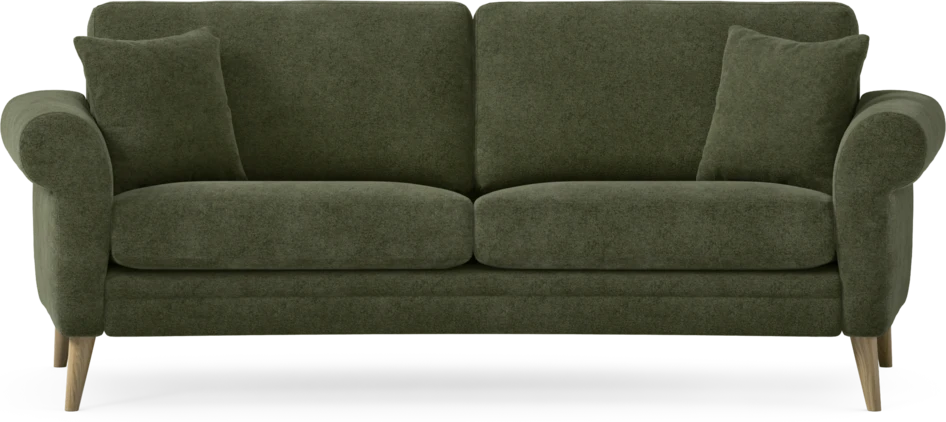 Eden - 2,5-sits soffa svängd - Grön
