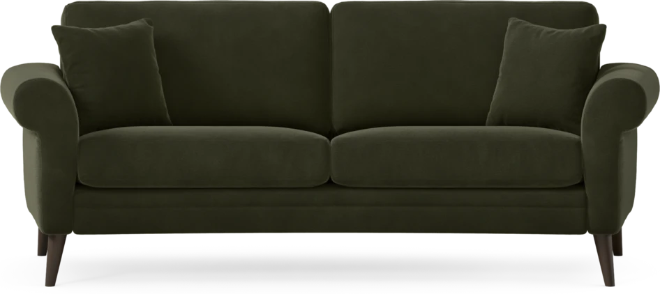 Eden - 2,5-sits soffa svängd - Grön