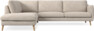 Madison Lux - 3-sits soffa med divan vänster - Vit