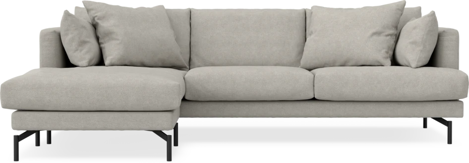 Harper - 4-sits med schäslong vänster - Beige