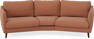 Madison - 3-sits soffa svängd, 90 cm - Orange