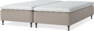 Delux Sense - Ramsäng, dubbelsäng med bäddmadrass - Beige