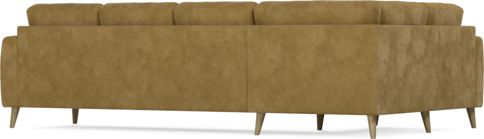Eden - Hörnsoffa, 1+3-sits - Gul