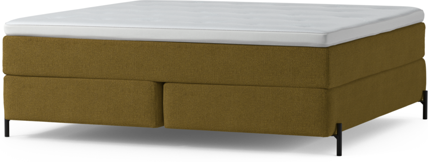 Delux Dream - Kontinentalsäng, dubbelsäng med bäddmadrass och sängben