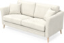 Eden - 2,5-sits soffa - Vit