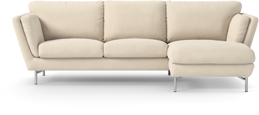 Madison - 2-sits soffa med schäslong höger - Beige