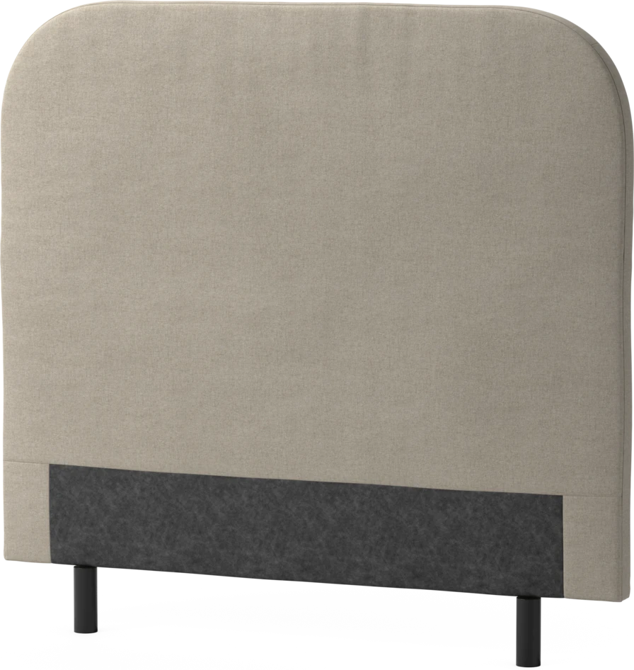 Delux Rundad - Sänggavel, 90-210 cm - Beige