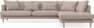 Harper - 3-sits soffa med divan höger - Beige