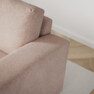 Friday - 3-sits soffa med schäslong vänster och divan höger - Rosa