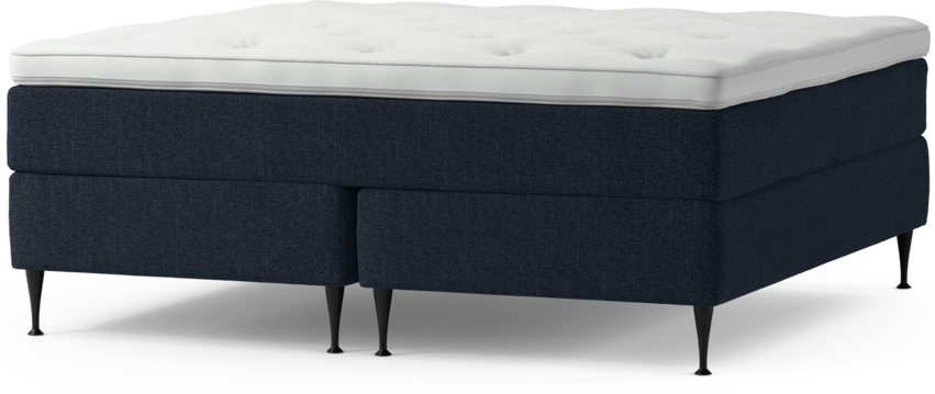 Delux Dream - Kontinentalsäng, dubbelsäng med bäddmadrass och sängben