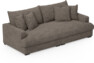 Rossi - 3-sits soffa, hel dyna - Brun