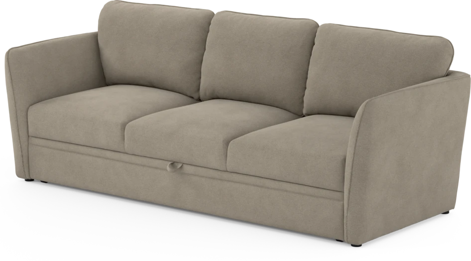 Öland - Bäddsoffa 3-sits, längsbäddad - Beige
