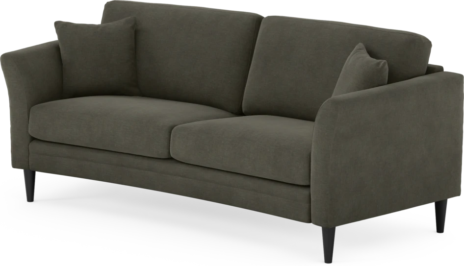 Eden - 2,5-sits soffa svängd - Grå