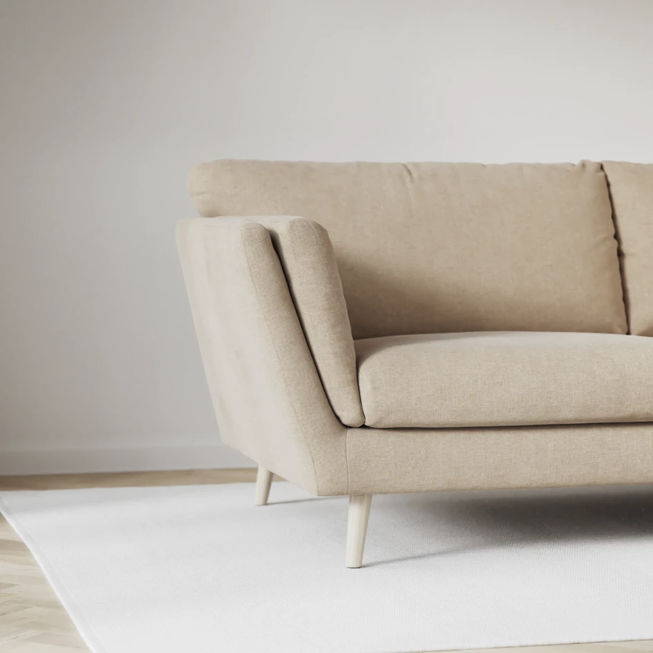 Madison Lux - 2-sits soffa med divan vänster och schäslong höger - Beige