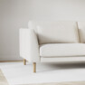 Willow - 3-sits soffa, fast klädsel - Vit