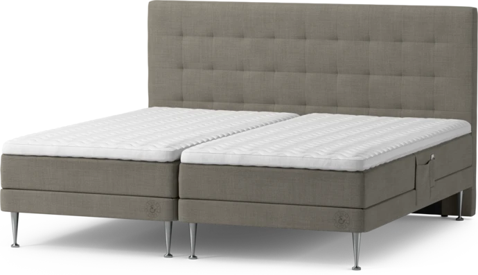 Särö Comfort, Ställbar säng, dubbelsäng med bäddmadrass och Bris sänggavel