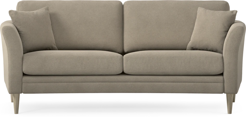 Eden - 2,5-sits soffa svängd - Beige