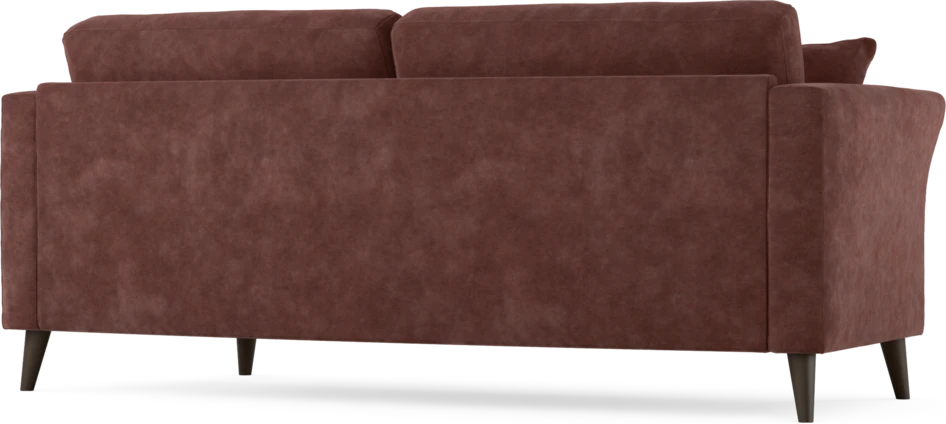 Eden - 2,5-sits soffa svängd - Röd
