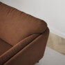 Madison Lux - 2-sits soffa med schäslong vänster - Brun
