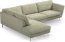 Madison - 3-sits soffa med divan vänster - Grön