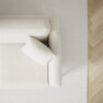 Eden - 2,5-sits soffa - Vit