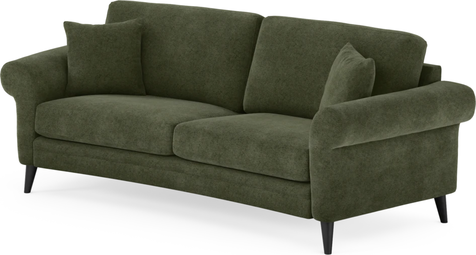 Eden - 2,5-sits soffa svängd - Grön