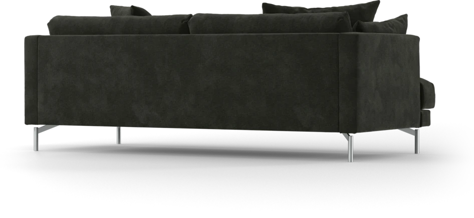 Harper - 3-sits soffa - Svart