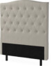 Delux Välvd - Sänggavel, 90-210 cm