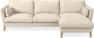 Winston - 3-sits soffa med schäslong, vändbar - Beige